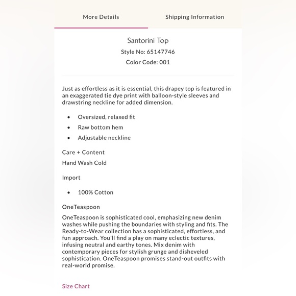 Santorini Top - Picture 4 of 4